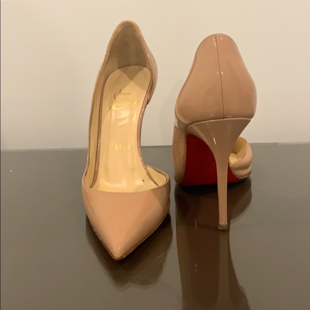Christian Louboutin So Kate Nude Heels